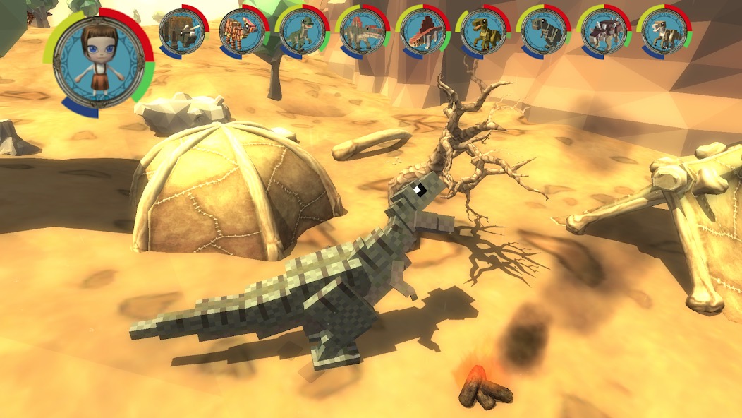 jurassicblockworld gameplay screenshot 6