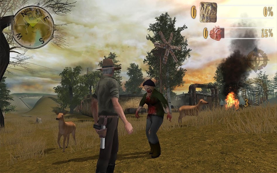 zombiefortressevolutionsafari gameplay screenshot 1