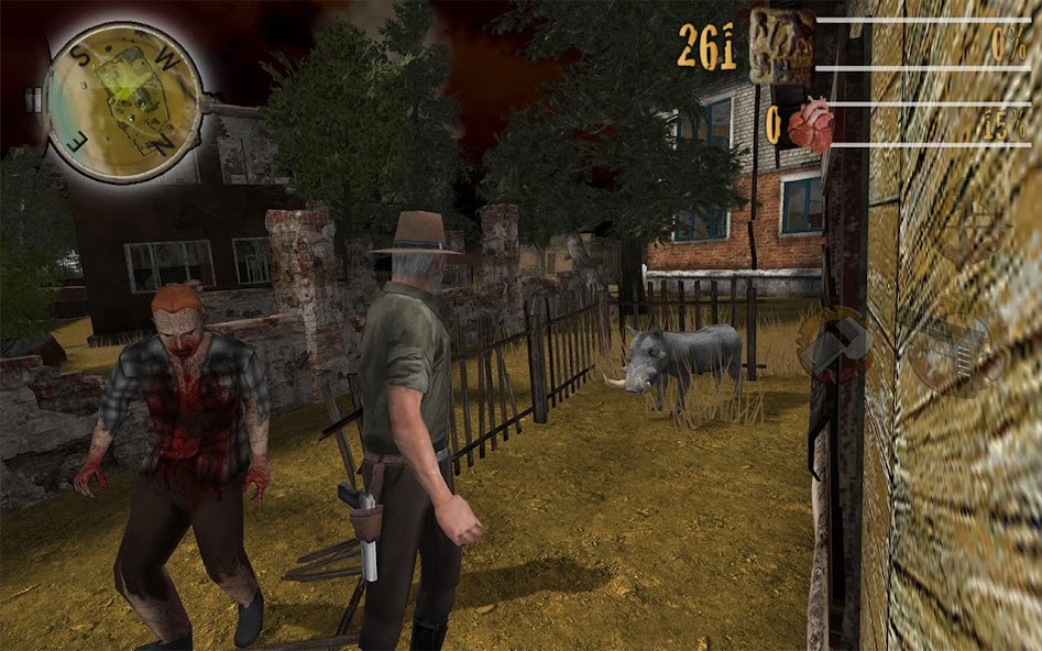 zombiefortressevolutionsafari gameplay screenshot 2
